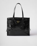 Prada Large Leather Tote Bag